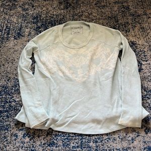 Free People Snowflake Thermal Shirt - S